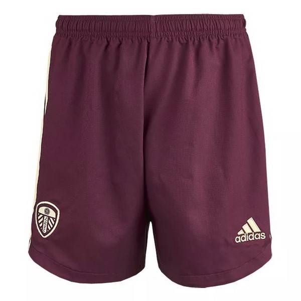 Pantaloni Leeds United Third 20/21 Borgogna